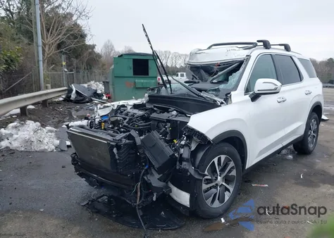 2021 Hyundai Palisade Sel из США, поврежденный, VIN KM8R24HE2MU227452